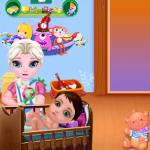 Naughty Elsa's Children's Day - Help Elsa finish her task - Gogy games